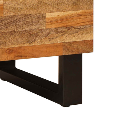 TV Cabinet Brown 80 x 33 x 46 cm Solid Mango Wood
