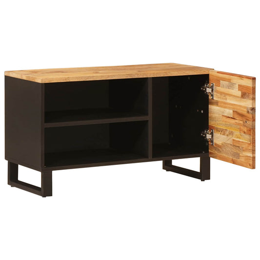 TV Cabinet Brown 80 x 33 x 46 cm Solid Mango Wood