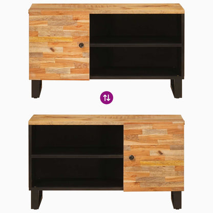 TV Cabinet Brown 80 x 33 x 46 cm Solid Mango Wood