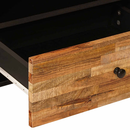TV Cabinet Brown 80 x 33 x 46 cm Solid Mango Wood