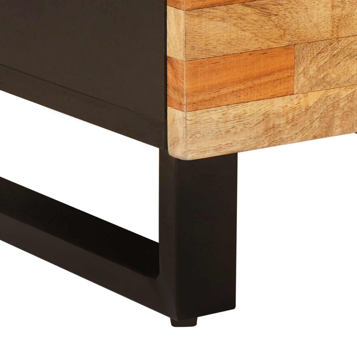 Side Cabinet with Drawer Brown 40 x 33 x 75 cm Solid Mango Wood