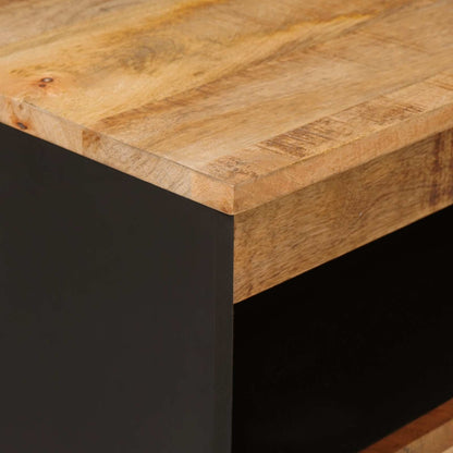 Side Cabinet Brown 60 x 33 x 75 cm Solid Mango Wood
