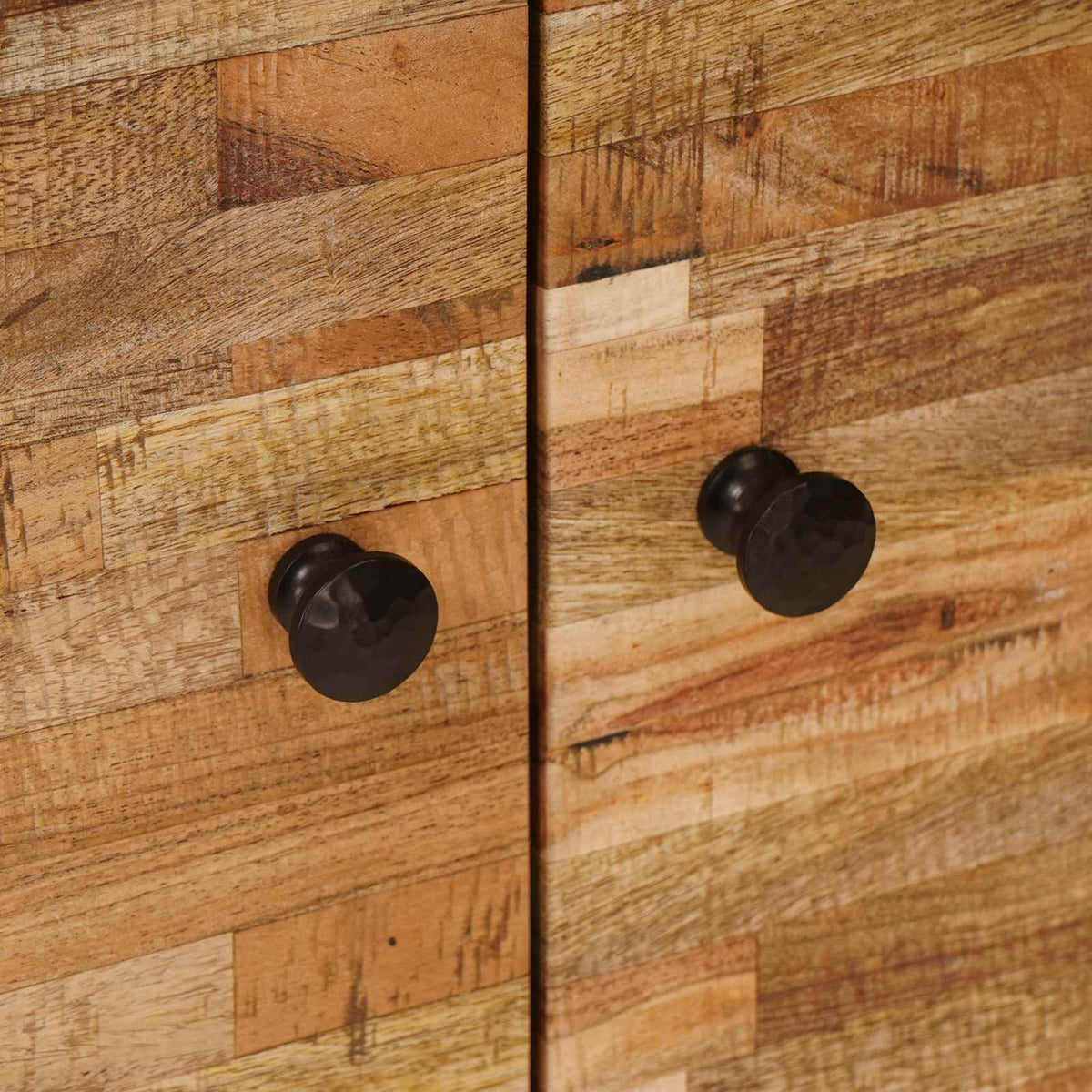 Side Cabinet Brown 60 x 33 x 75 cm Solid Mango Wood