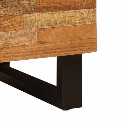 Side Cabinet Brown 60 x 33 x 75 cm Solid Mango Wood