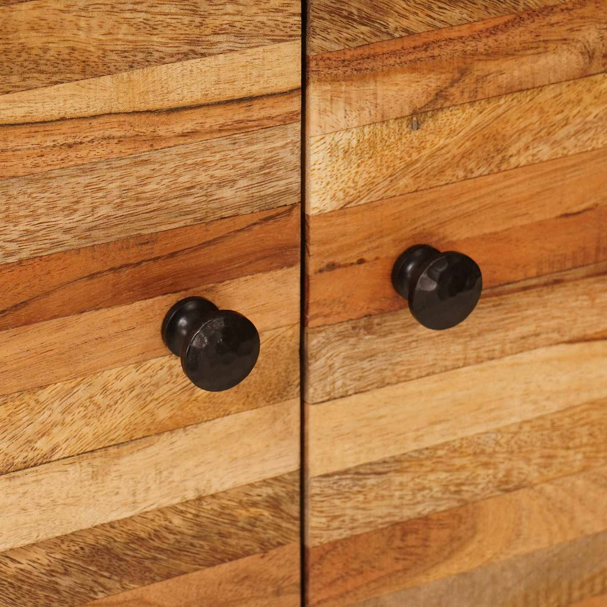 Side Cabinet Brown 60 x 33 x 75 cm Solid Mango Wood