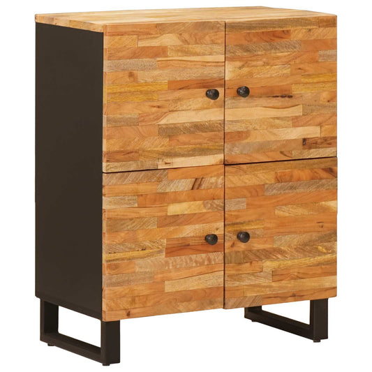 Side Cabinet Brown 60 x 33 x 75 cm Solid Mango Wood