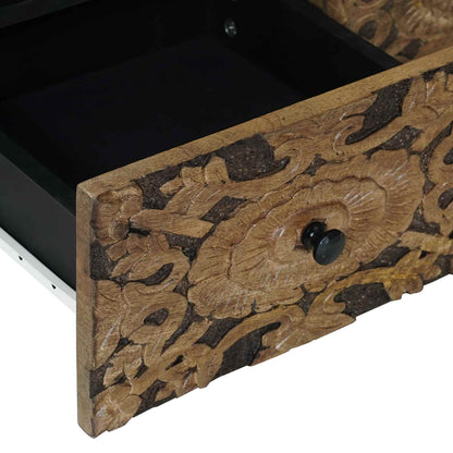 TV Cabinet Brown 70 x 33.5 x 46 cm Solid Mango Wood