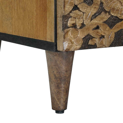 TV Cabinet Brown 70 x 33.5 x 46 cm Solid Mango Wood