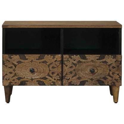 TV Cabinet Brown 70 x 33.5 x 46 cm Solid Mango Wood