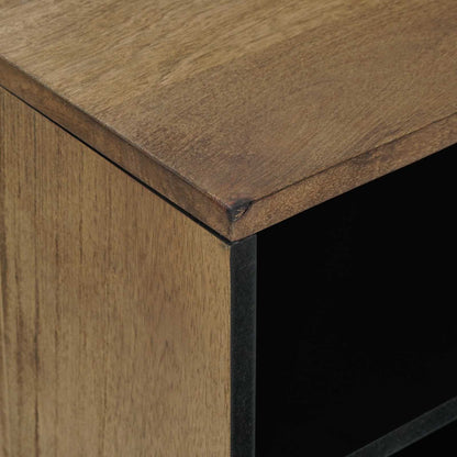 TV Cabinet with Shelf Brown 80 x 31.5 x 46 cm Solid Mango Wood