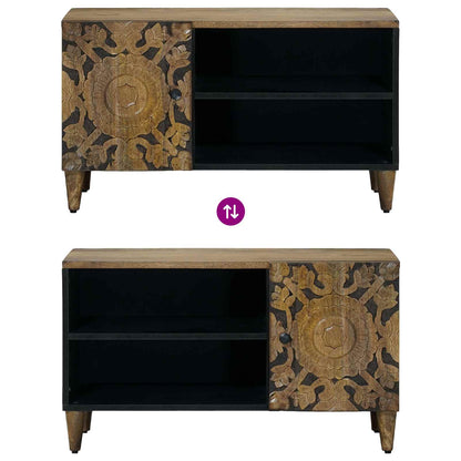 TV Cabinet with Shelf Brown 80 x 31.5 x 46 cm Solid Mango Wood