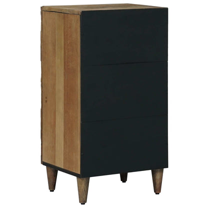 Sideboard with Storage Brown 40 x 33.5 x 75 cm Solid Mango Wood
