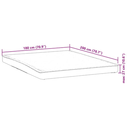 Mattress Protector White 180x200 cm Waterproof