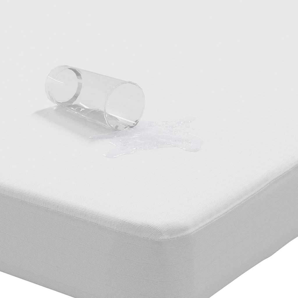 Mattress Protector White 200x200 cm Waterproof