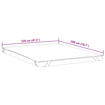 Mattress Protector White 120x200 cm Waterproof