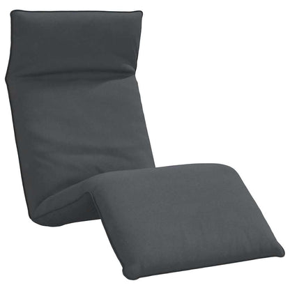 Sun Lounger Gray Oxford fabric, metal, foam Large Collapsible