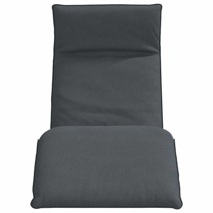 Sun Lounger Gray Oxford fabric, metal, foam Large Collapsible