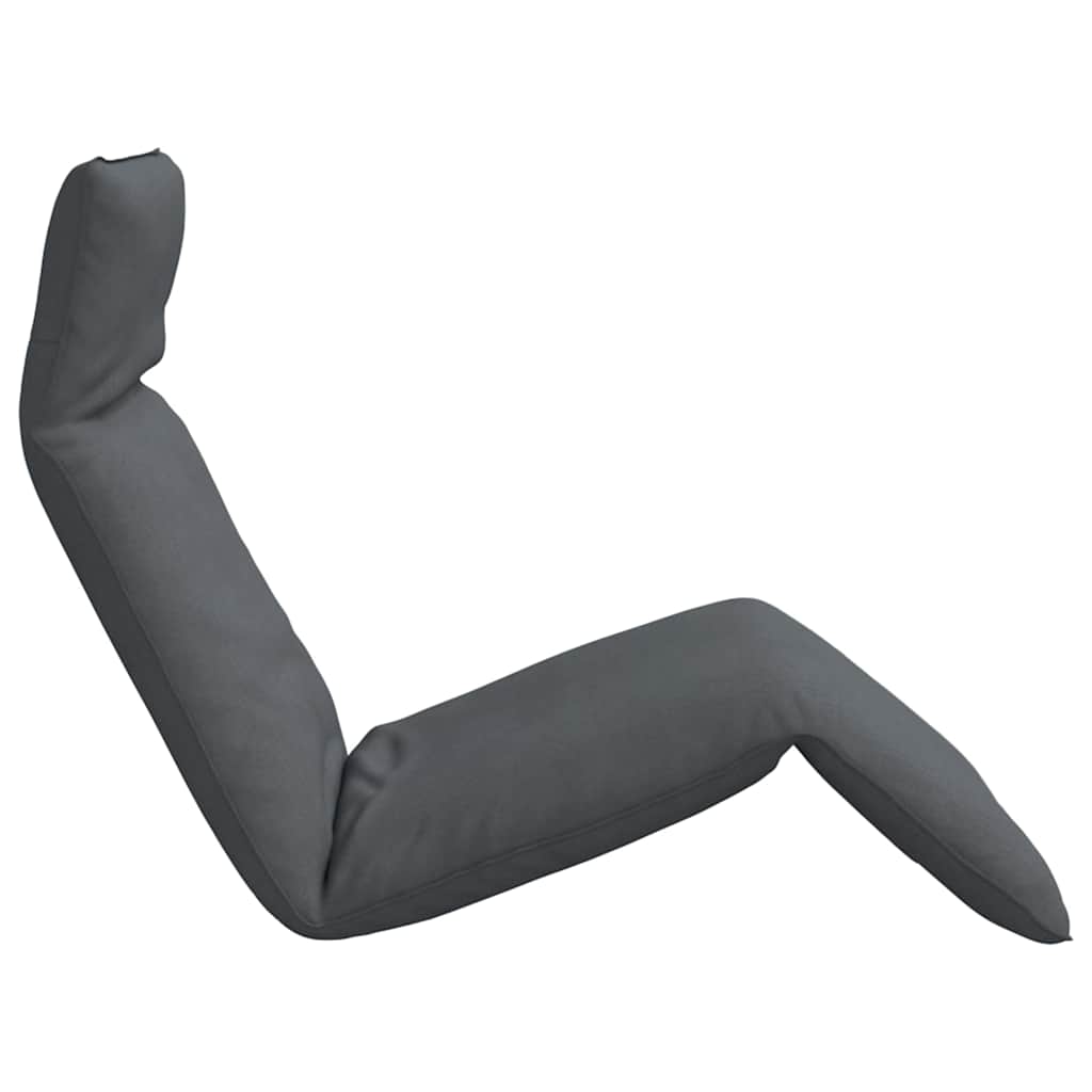 Sun Lounger Gray Oxford fabric, metal, foam Large Collapsible