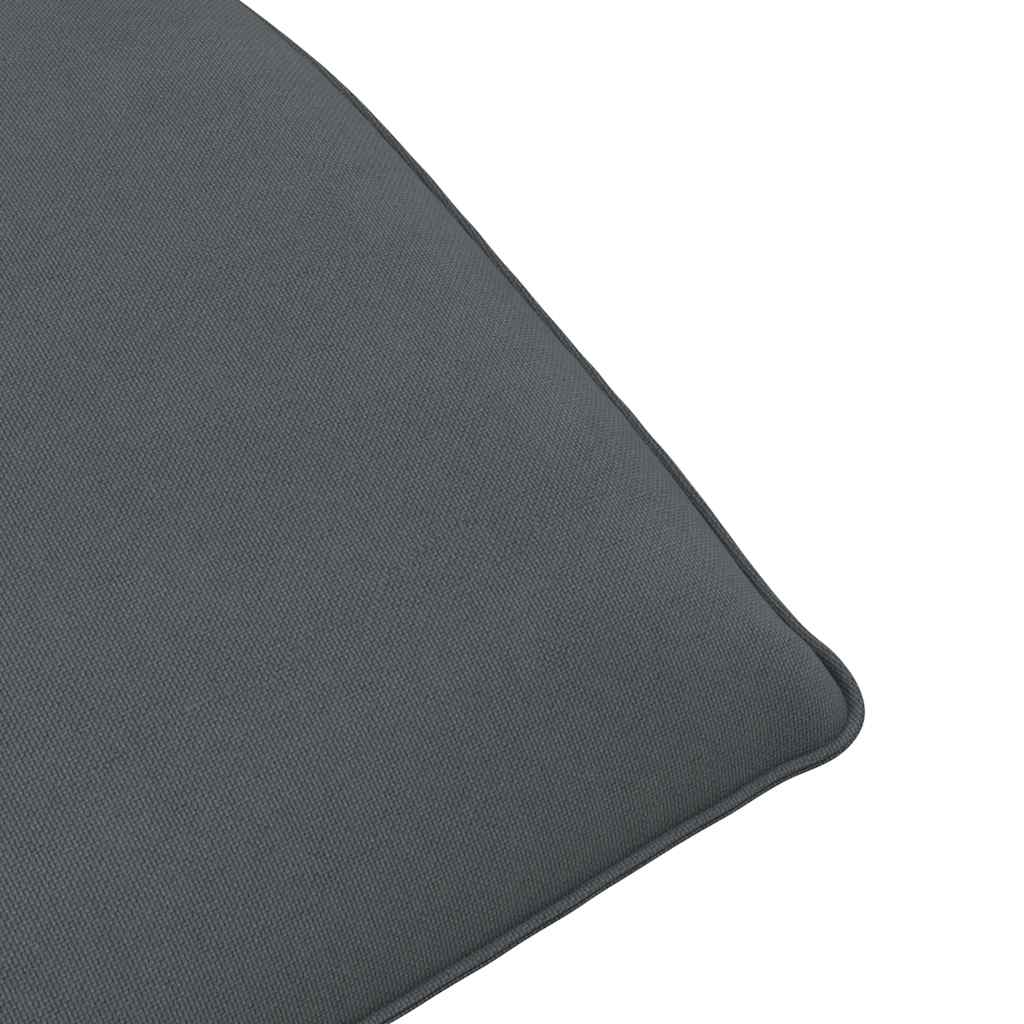 Sun Lounger Gray Oxford fabric, metal, foam Large Collapsible