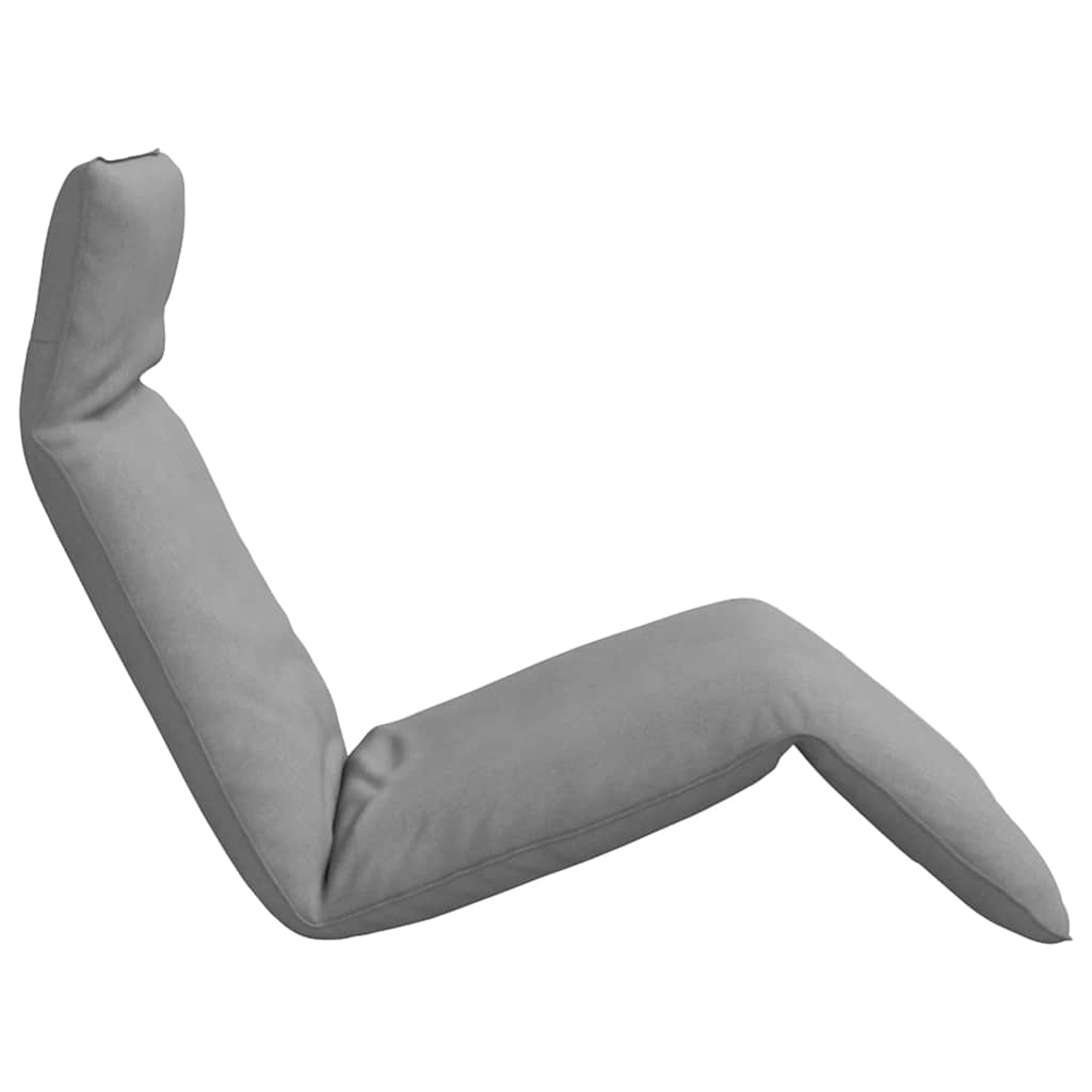 Sun Lounger Grey Oxford fabric (100% polyester), metal, foam