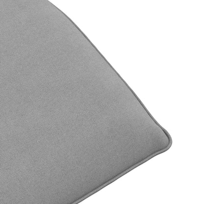 Sun Lounger Grey Oxford fabric (100% polyester), metal, foam