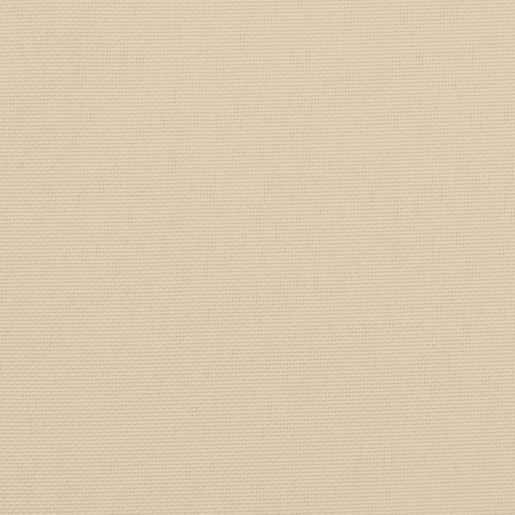 Sun Lounger Beige Oxford fabric 100% polyester, metal frame