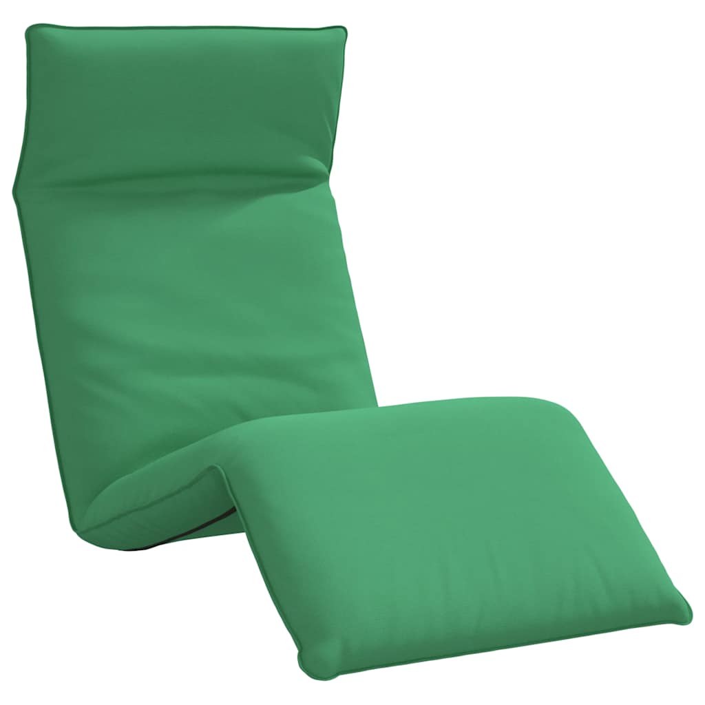 Folding Sun lounger Green 68.9x21.3x3.3" Oxford Fabric
