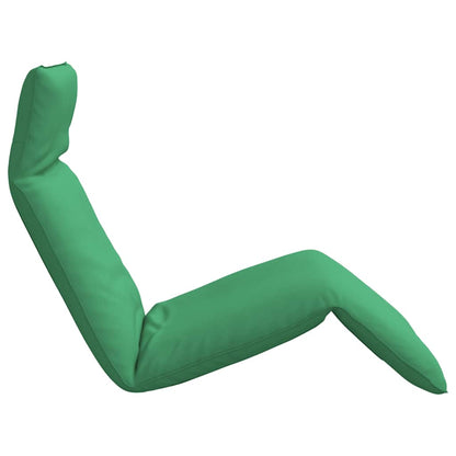 Folding Sun lounger Green 68.9x21.3x3.3" Oxford Fabric