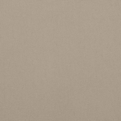 Folding Sun lounger Taupe 68.9x21.3x3.3" Oxford Fabric