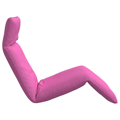 Folding Sun lounger Pink 175x54x8,5 cm Oxford Fabric