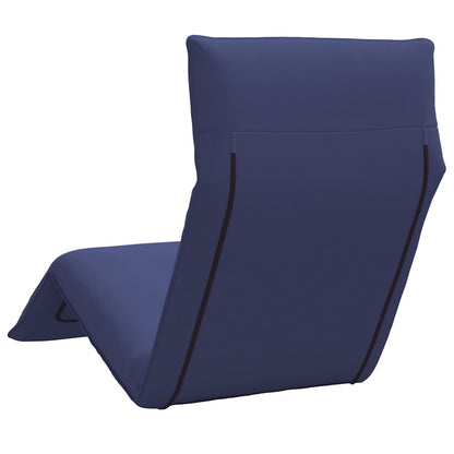 Folding Sun lounger Navy Blue 175x54x8,5 cm Oxford Fabric