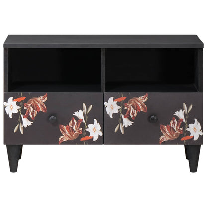 Storage Cabinets Multicolour 70 x 33.5 x 46 cm Solid Mango Wood