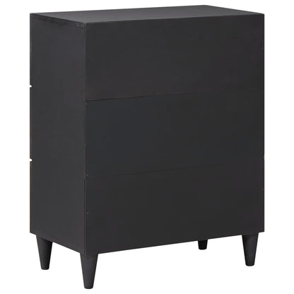 Storage Cabinets Multicolour 60 x 33.5 x 75 cm Solid Mango Wood