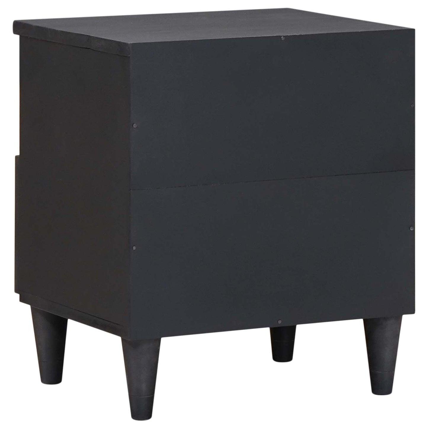 Bedside Table 2 pcs Brown 40 x 33 x 46 cm Solid Mango Wood