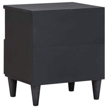 Bedside Table 2 pcs Brown 40 x 33 x 46 cm Solid Mango Wood