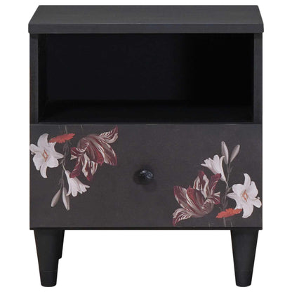 Bedside Table 2 pcs Brown 40 x 33 x 46 cm Solid Mango Wood