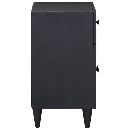 Bedside Table Multicolour 50 x 33 x 60 cm Solid Mango Wood