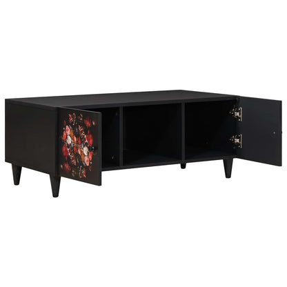 Coffee Table Multicolour 100 x 54 x 40 cm Solid Mango Wood