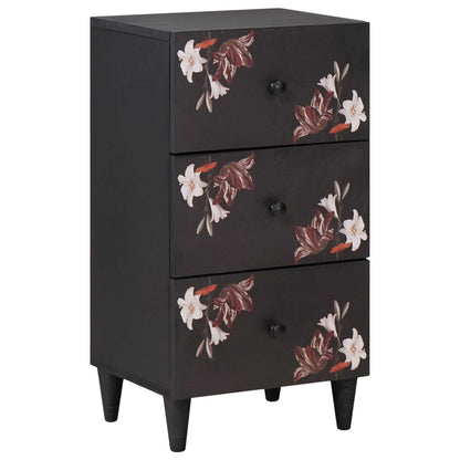 Storage Cabinets Multicolour 40 x 33.5 x 75 cm Solid Mango Wood