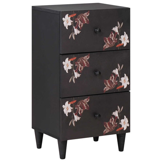 Storage Cabinets Multicolour 40 x 33.5 x 75 cm Solid Mango Wood