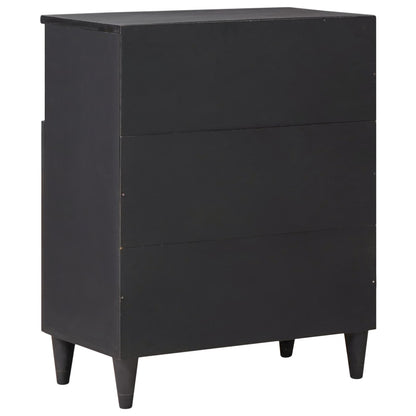 Storage Cabinets Multicolour 60 x 33.5 x 75 cm Solid Mango Wood