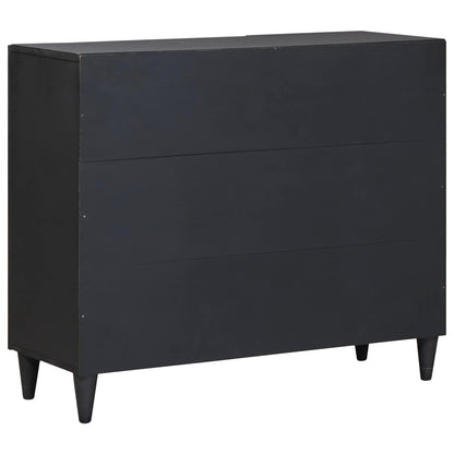 Storage Cabinets Multicolour 90 x 33.5 x 75 cm Solid Mango Wood
