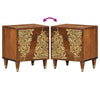 Bedside Cabinet 2 pcs Honey brown 40 x 33 x 46 cm
