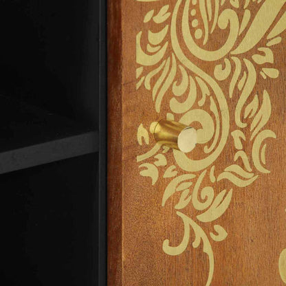 TV Cabinet Honey Brown 105 x 33 x 46 cm Solid Mango Wood