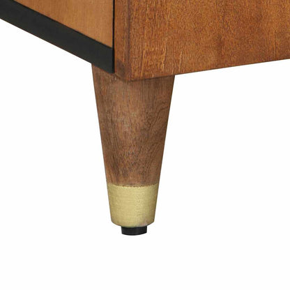 TV Cabinet Honey Brown 105 x 33 x 46 cm Solid Mango Wood