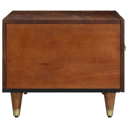 Coffee Table Honey Brown 80 x 50 x 40 cm Solid Mango Wood