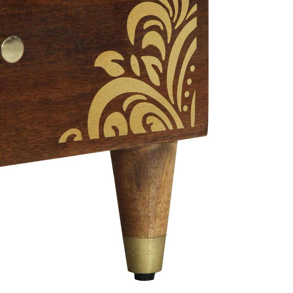 Bedside Cabinet 2 pcs Honey Brown 40 x 33 x 46 cm