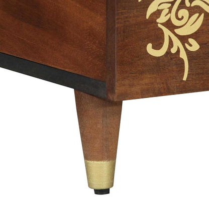 Coffee Table Honey Brown 100 x 54 x 40 cm Solid Mango Wood
