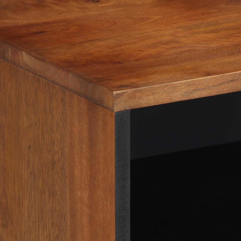 TV Cabinet Honey Brown 80 x 33 x 46 cm Solid Mango Wood