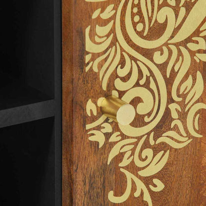TV Cabinet Honey Brown 80 x 33 x 46 cm Solid Mango Wood